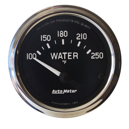 AutoMeter 2-1/16 in. WATER TEMPERATURE 100-250 Fahrenheit COBRA 201015