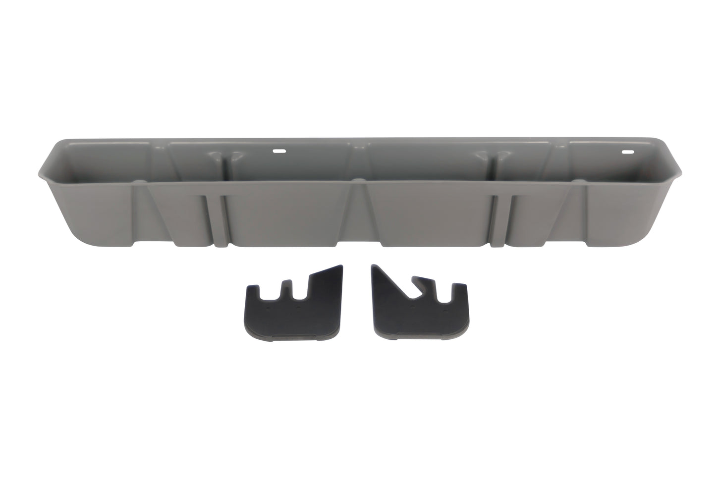 DU-HA 20107 Ford Underseat Storage Console Organizer And Gun Case - Light Gray