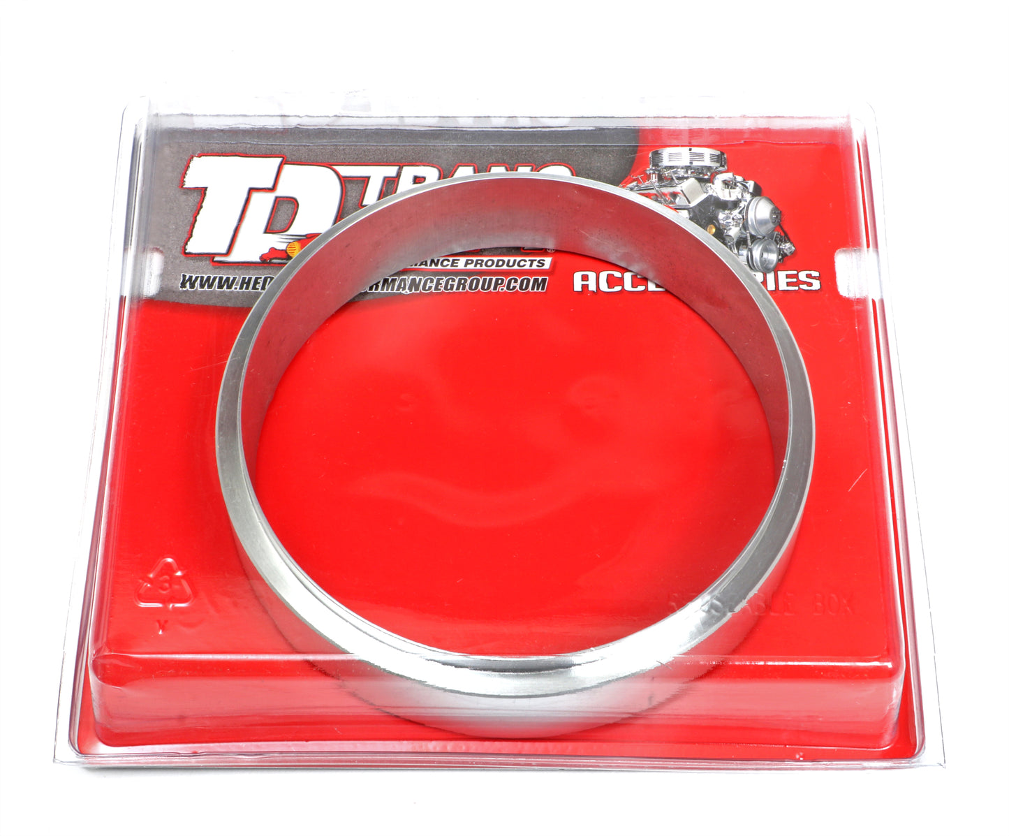 Trans-Dapt Performance Aluminum Air Cleaner Riser With O-Ring- 1 In. Tall 2011