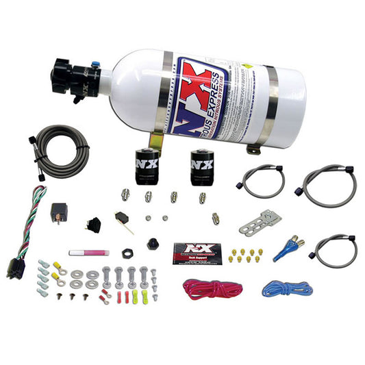 Nitrous Express FORD EFI RACE (100-150-200-250HP) SINGLE NOZZLE WITH 10LB BOTTLE NX-20113-10