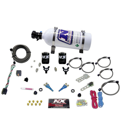 Nitrous Express FORD EFI DUAL NOZZLE (100-300HP) WITH 5LB BOTTLE NX-20115-05