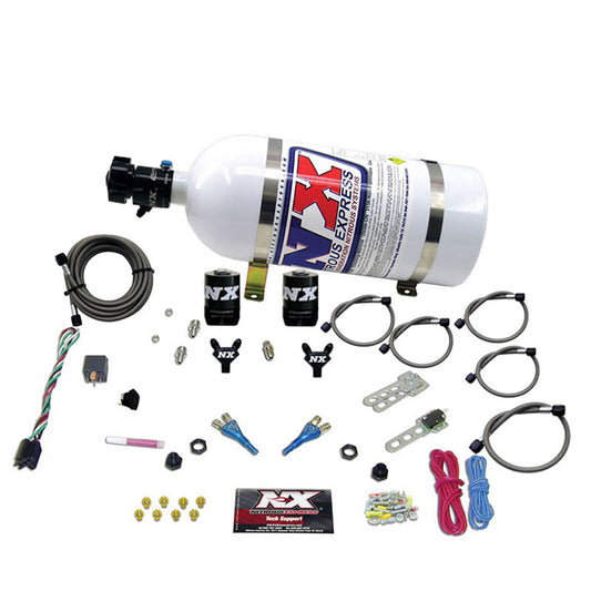 Nitrous Express FORD EFI DUAL NOZZLE (100-300HP) WITH 10LB BOTTLE NX-20115-10