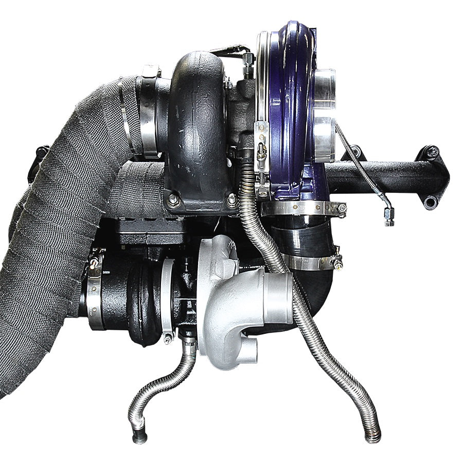 ATS Diesel Performance 202-972-2272-FSMF ATS Aurora Plus 7500 Compound Turbo System Fits 2003-2007 5.9L Cummins