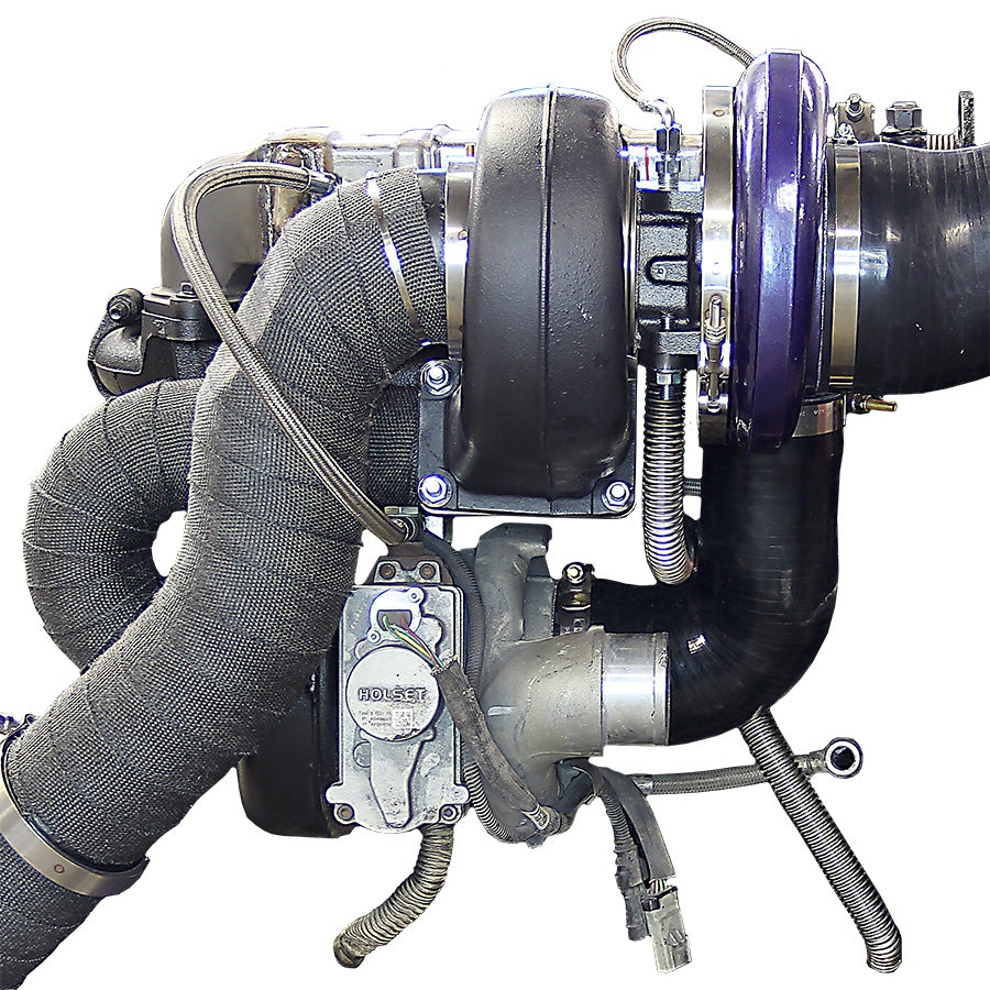 ATS Diesel Performance 202-972-2326-FSMF ATS Aurora Plus 7500 Compound Turbo System Fits 2007.5-2009 6.7L Cummins