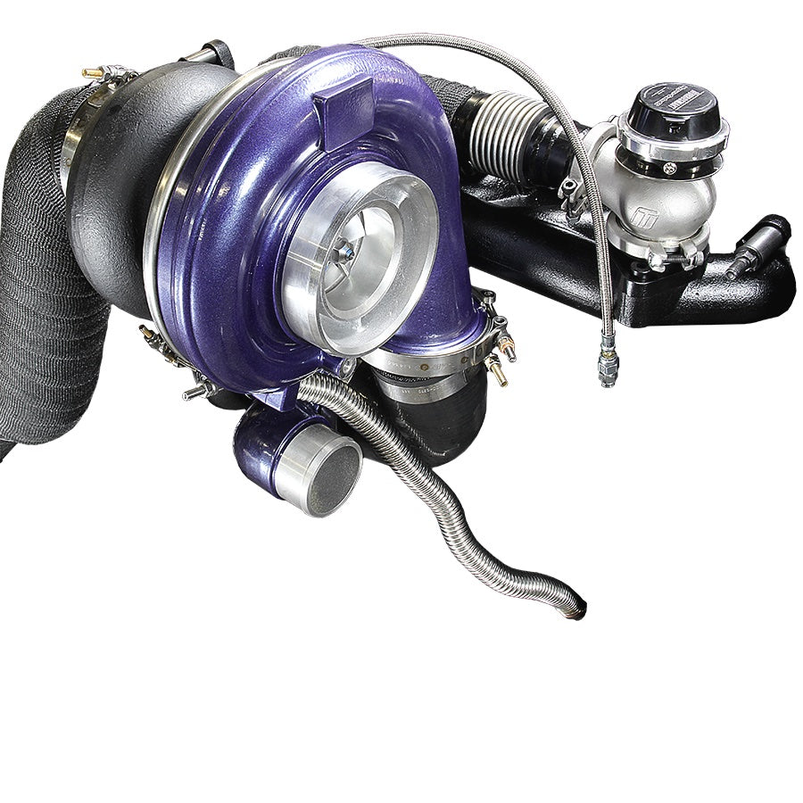 ATS Diesel Performance 202-A35-2218-FSMF ATS Aurora 3000/5000 Compound Turbo System Fits 1998.5-2002 5.9L Cummins