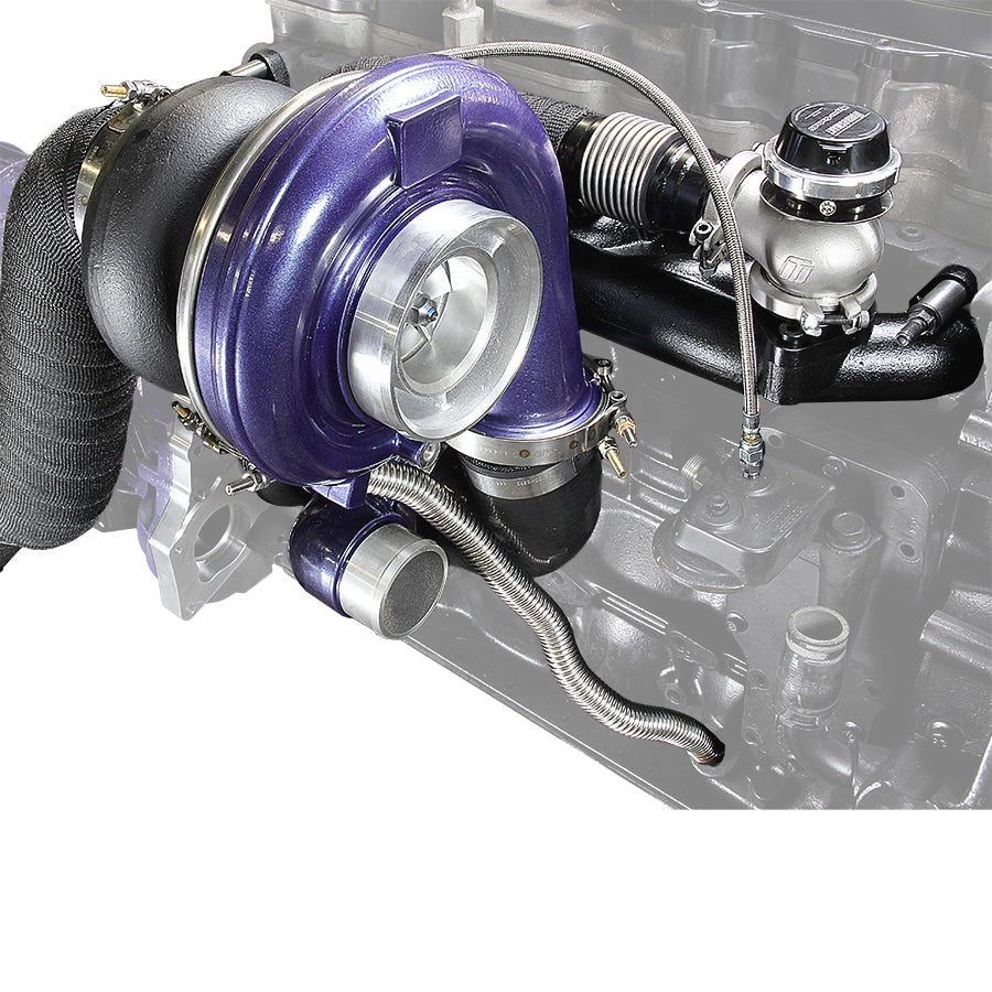 ATS Diesel Performance 202-A35-2272-FSMF ATS Aurora 3000/5000 Compound Turbo System Fits 2003-2007 5.9L Cummins