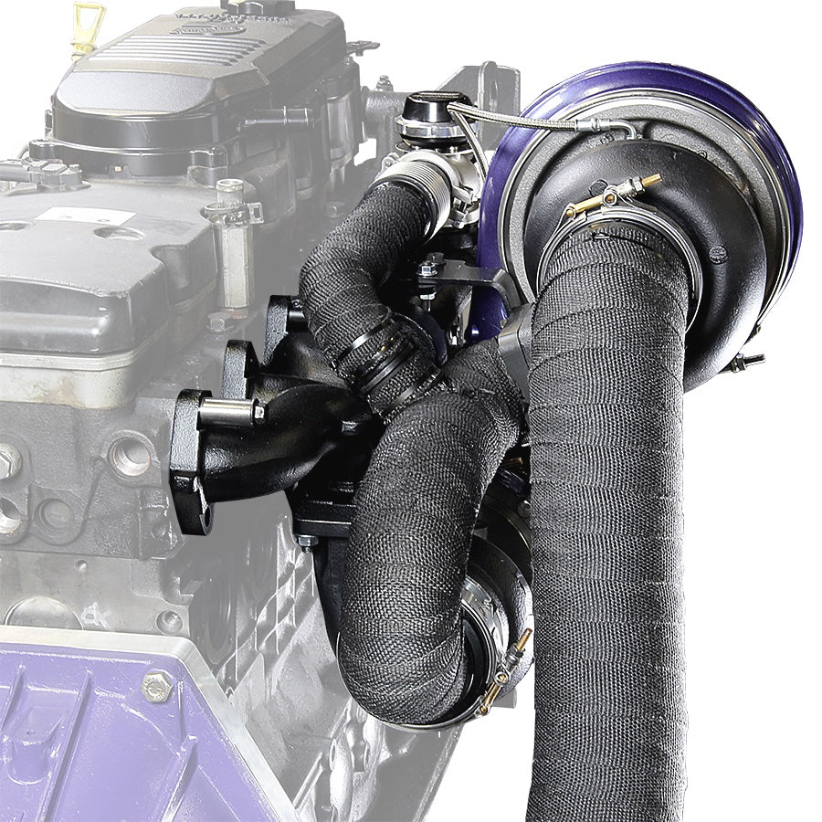ATS Diesel Performance 202-A35-2272-FSMF ATS Aurora 3000/5000 Compound Turbo System Fits 2003-2007 5.9L Cummins