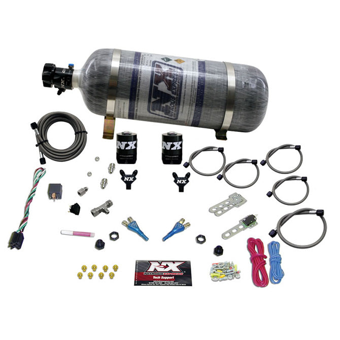 Nitrous Express GM TBI ALL (50-75-100-125HP) WITH COMPOSITE BOTTLE NX-20218-12