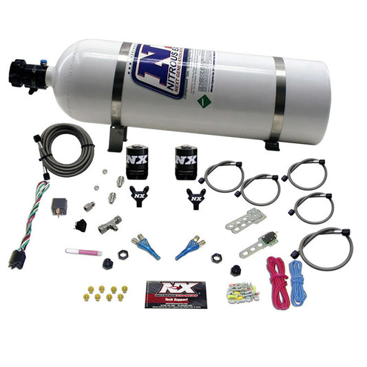 Nitrous Express GM TBI ALL (50-75-100-125HP) WITH 15LB BOTTLE NX-20218-15