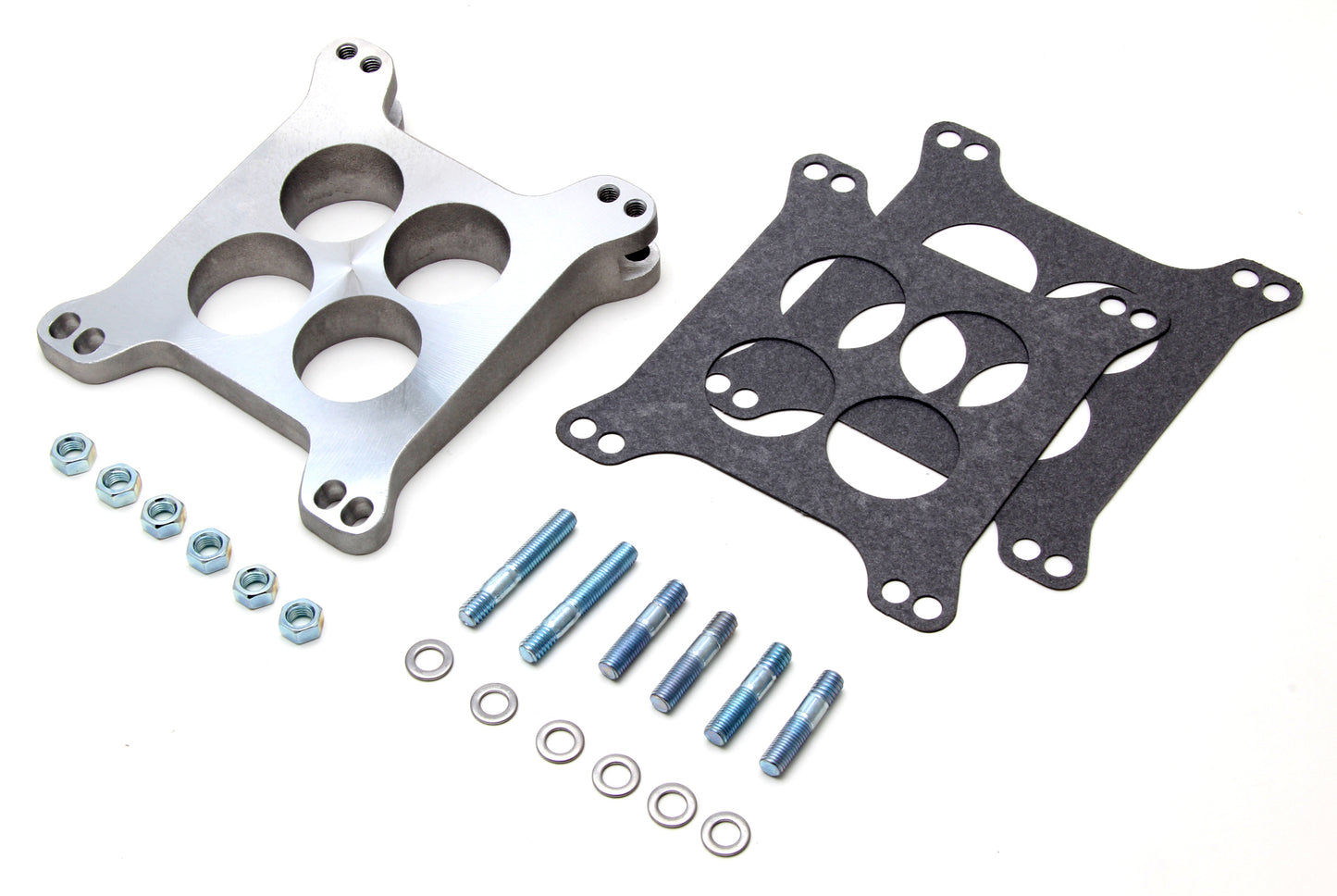 Trans-Dapt Performance 1-13/16 In. Tall Holley/Afb 4Bbl 8 Leveling Block- Ported- Cast Aluminum Carburetor Spacer 2028