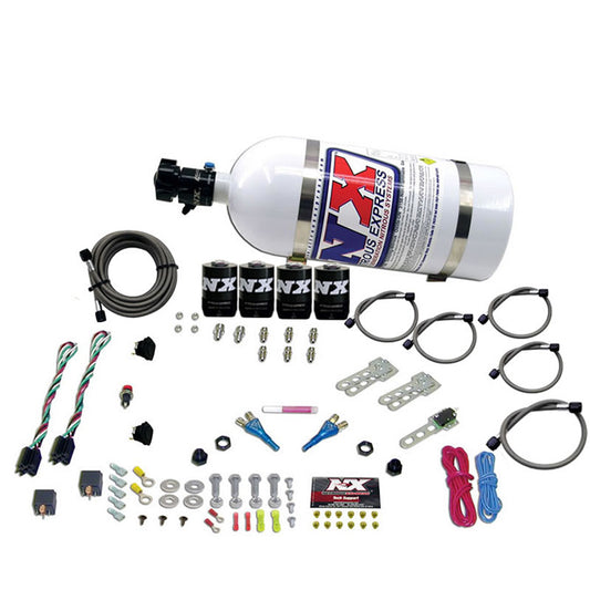 Nitrous Express DODGE EFI DUAL STAGE (50-75-100-150HP) X 2 WITH 10LB BOTTLE NX-20324-10