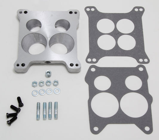 Trans-Dapt Performance 7/8 In. Tall Holley 4Bbl To Quadrajet Manifold Carburetor Adapter -Cast Aluminum 2034