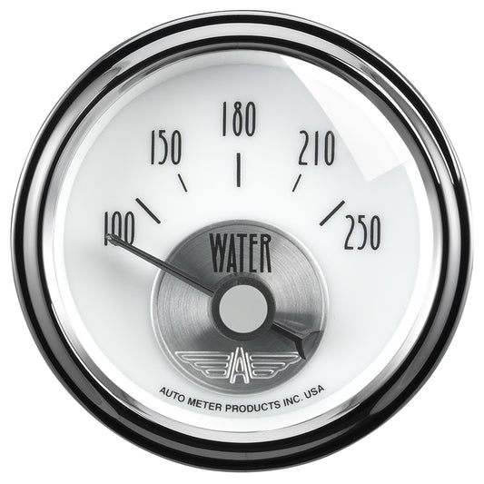 AutoMeter 2-1/16 in. WATER TEMPERATURE 100-250 Fahrenheit PRESTIGE PEARL 2039