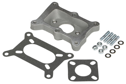 Trans-Dapt Performance 1-1/4 In. Tall Holley 2Bbl To Chevy Straight 6 Manifold Carburetor Adapter -Cast Aluminum 2041