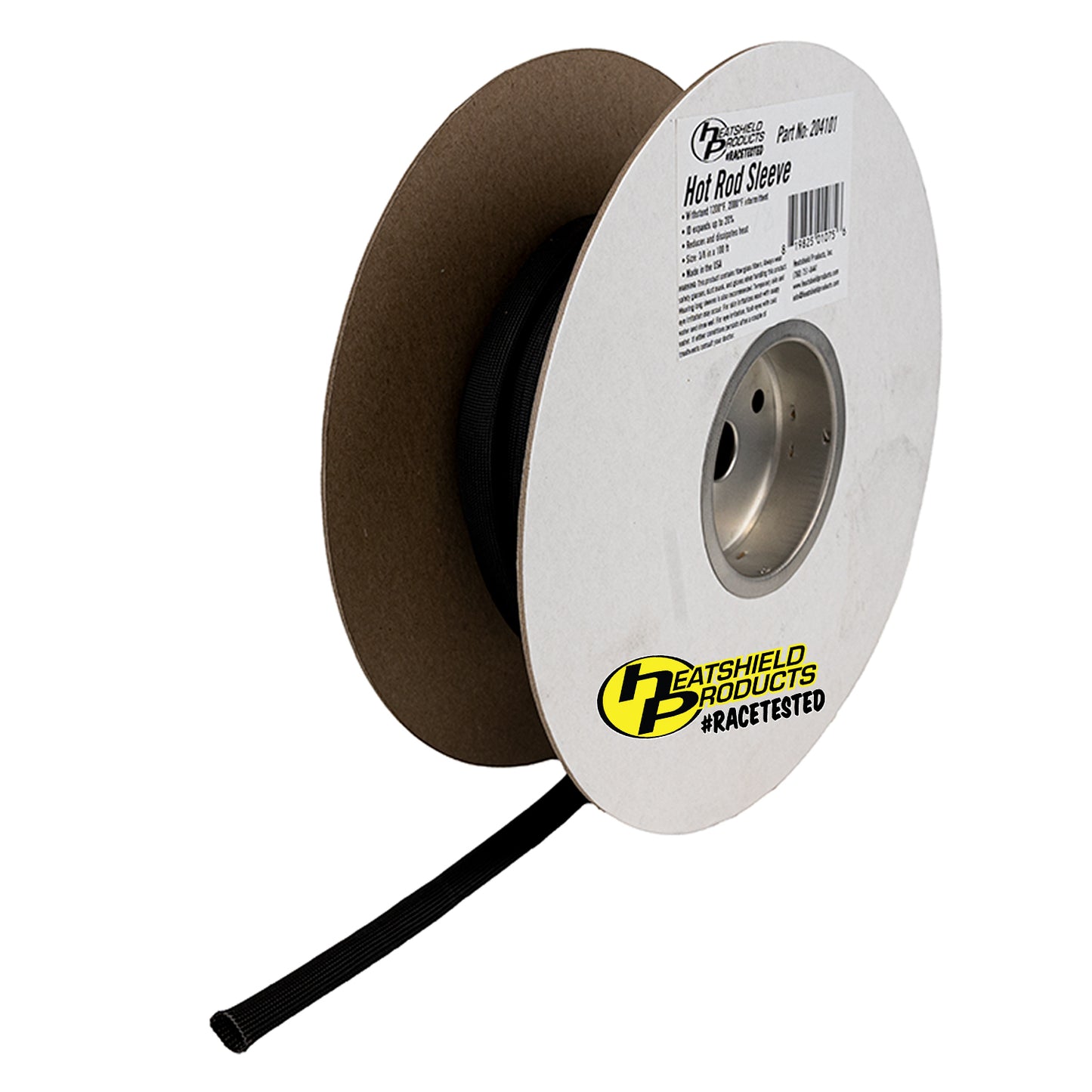 Heatshield Products Rated for 11F, ID expands up to 1%, Includes 2 heat shrink 204101