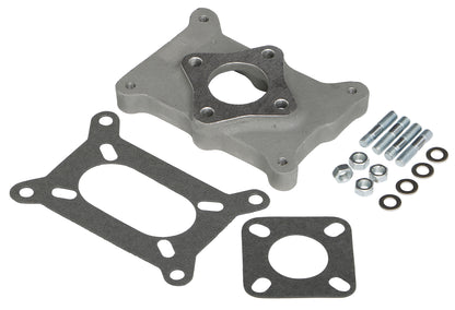 Trans-Dapt Performance 1-1/4 In. Tall Holley 2Bbl To Chevy Straight 6 Manifold Carburetor Adapter -Cast Aluminum 2041
