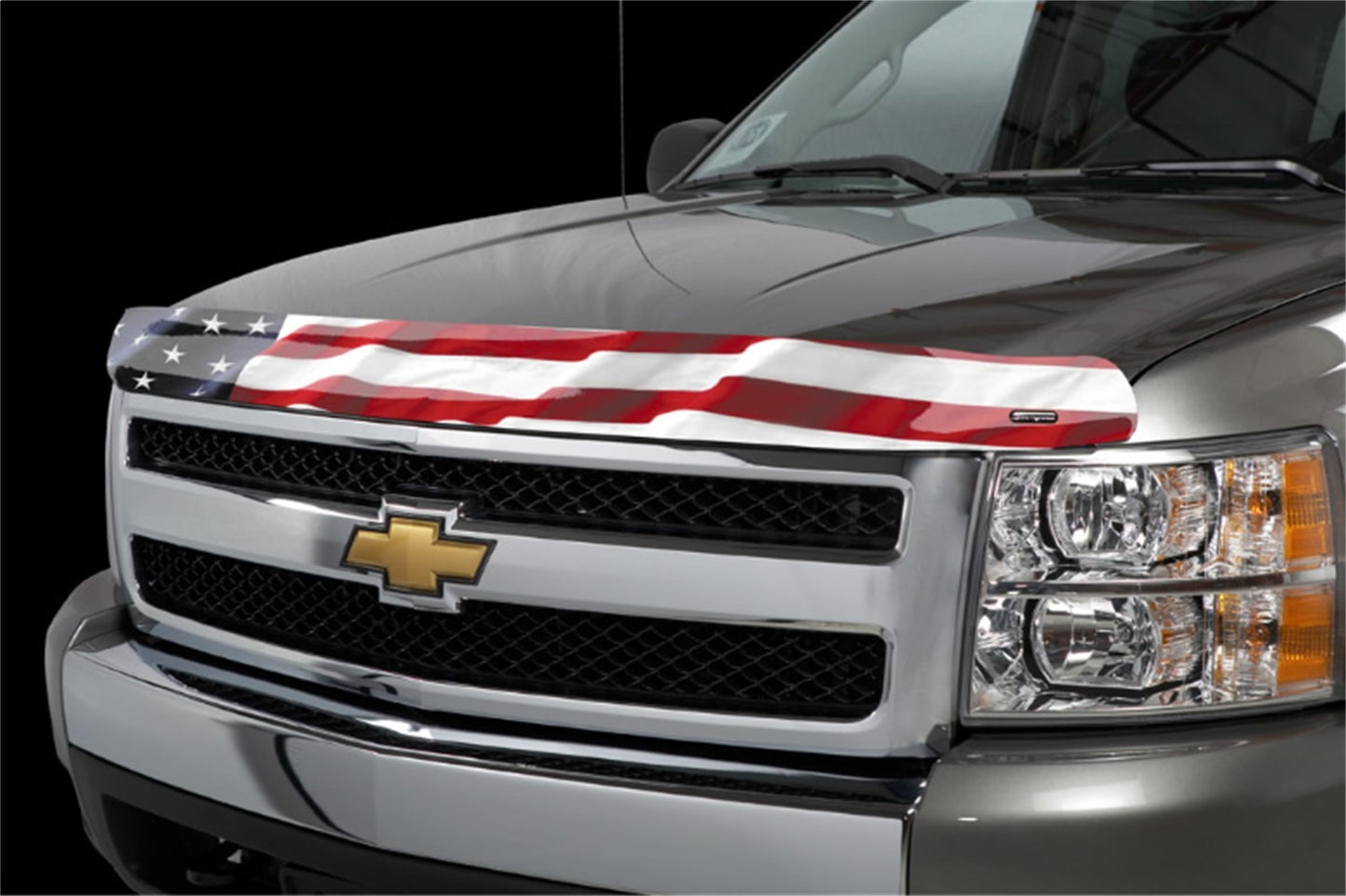 Stampede 2042-41 Vigilante Premium Hood Protector American Flag For 2007-2013 Chevrolet Silverado 1500