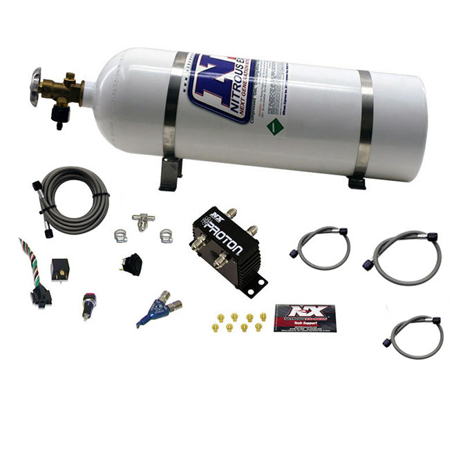 Nitrous Express PROTON SERIES NITROUS SYSTEM W/ 15LB BOTTLE NX-20420-15