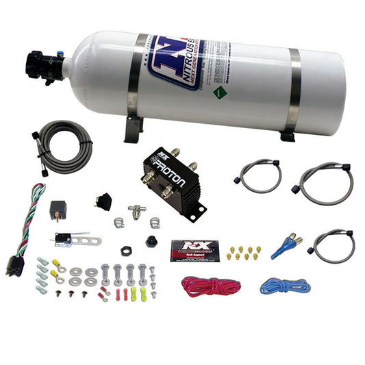 Nitrous Express PROTON PLUS NITROUS SYSTEM W/ 15LB BOTTLE NX-20421-15