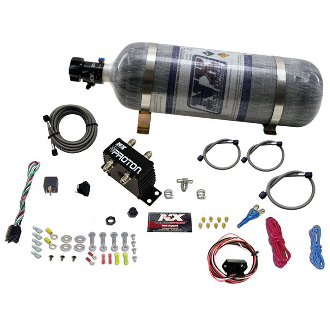 Nitrous Express PROTON FLY BY WIRE NITROUS SYSTEM W/ 12LB BOTTLE NX-20422-12