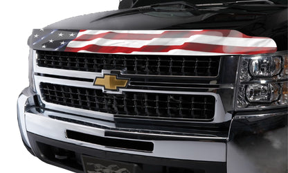 Stampede 2044-41 Vigilante Premium Hood Protector American Flag For 2007-2010 Chevrolet Silverado 2500/3500