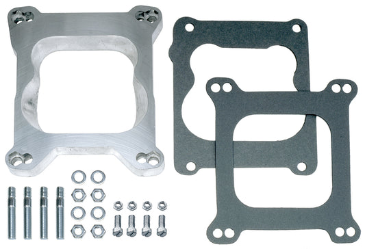 Trans-Dapt Performance 3/4 In. Tall Holley 4Bbl To Quadrajet- Reversible Carburetor Adapter -Cast Aluminum 2066