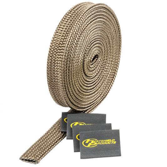 Heatshield Products Rated for 12F, ID expands up to 15%, Includes 4 heat shrink 207006