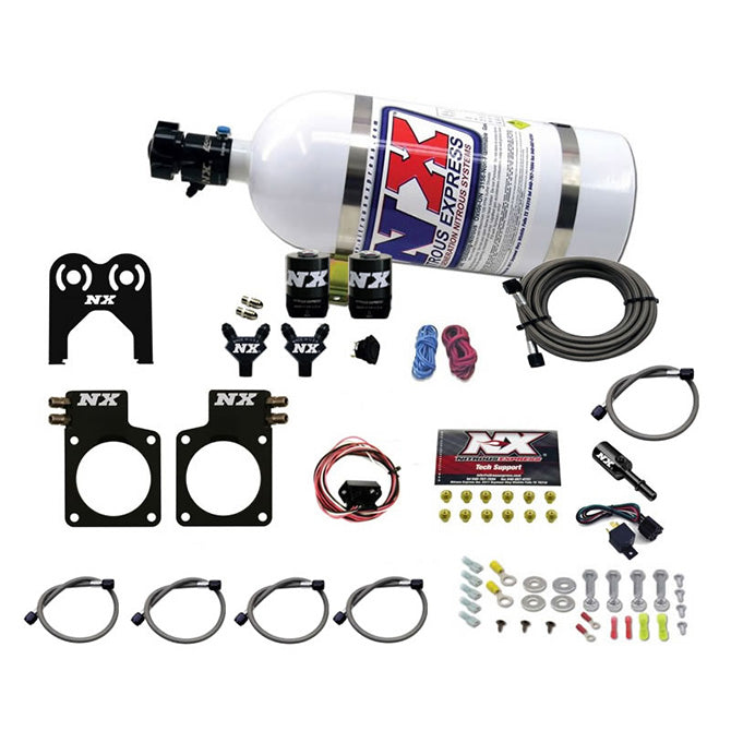 Nitrous Express NISSAN GT-R NITROUS PLATE SYSTEM (35-300HP) W/ 10LB BOTTLE NX-20717-10