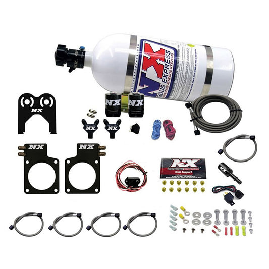 Nitrous Express NISSAN GT-R NITROUS PLATE SYSTEM (35-300HP) W/ 10LB BOTTLE NX-20717-10