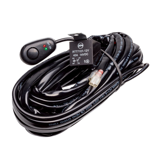 Oracle Lighting 2073-504 - ORACLE Off-Road 40A Single Light Harness - Heavy Duty