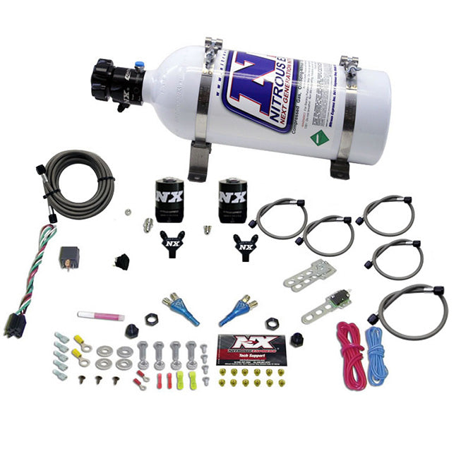 Nitrous Express BMW EFI ALL (50-300 HP) DUAL NOZZLE WITH 5LB BOTTLE NX-20816-05