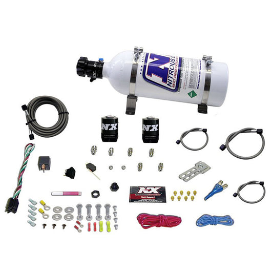 Nitrous Express E85 UNIVERSAL SYSTEM FOR EFI (SINGLE NOZZLE APPLICATION) WITH 5LB BOTTLE NX-20915E85-05