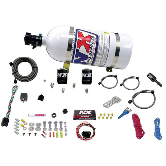 Nitrous Express HEMI & SRT8 SINGLE NOZZLE FLY-BY-WIRE SYS (35-150HP) W/ 10LB BOTTLE NX-20918-10