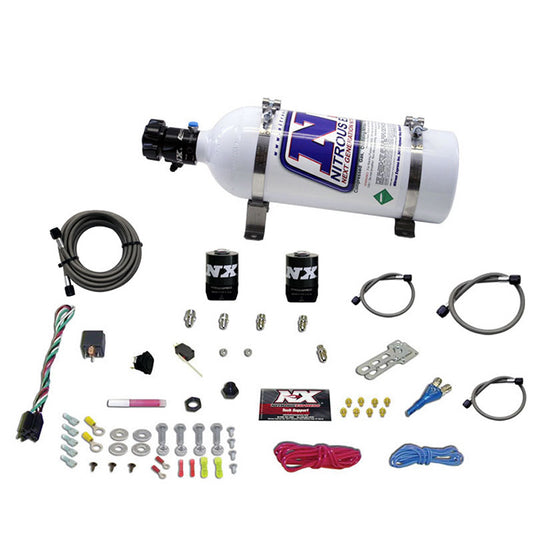 Nitrous Express ALL FORD EFI SINGLE NOZZLE SYSTEM (35 -50-75-100-150HP) WITH 5LB BOTTLE NX-20922-05