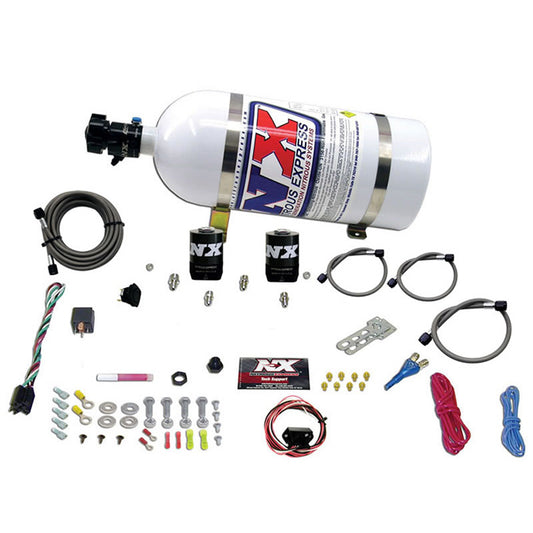 Nitrous Express 5TH GEN CAMARO SINGLE NOZZLE SYSTEM (35-150HP) W/ 10LB BOTTLE NX-20930-10