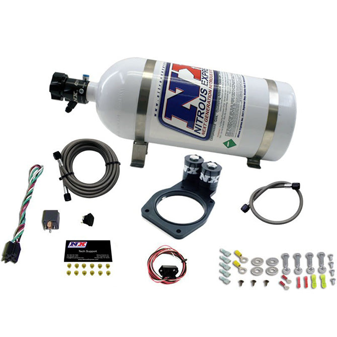 Nitrous Express 5TH GEN CAMARO PLATE SYSTEM (50-150HP) 200HP-225HP JETTING AVAILABLE 10LB BOTTLE NX-20931-10
