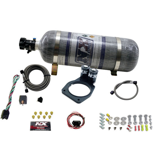Nitrous Express 5TH GEN CAMARO PLATE SYSTEM (50-150HP) 200HP-225HP JETTING AVAILABLE 12LB BOTTLE NX-20931-12