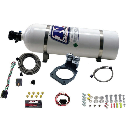 Nitrous Express 5TH GEN CAMARO PLATE SYSTEM (50-150HP) 200HP-225HP JETTING AVAILABLE 15LB BOTTLE NX-20931-15