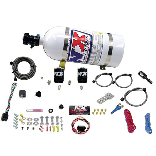 Nitrous Express 5.0 COYOTE SINGLE NOZZLE SYSTEM (35-150HP) W/ 10LB BOTTLE NX-20932-10