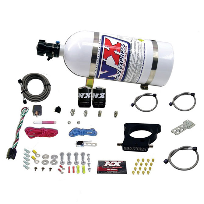 Nitrous Express LS 78MM 3-BOLT PLATE SYSTEM (50-350HP) W/ 10LB BOTTLE NX-20935-10