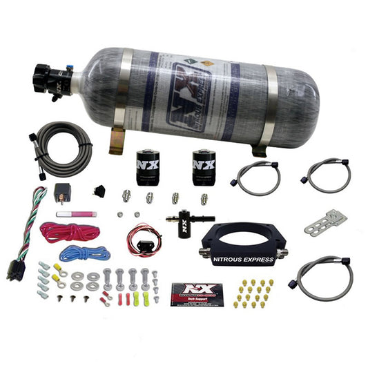 Nitrous Express C7 CORVETTE NITROUS PLATE SYSTEM (50-300HP) W/ COMPOSITE BOTTLE NX-20938-12
