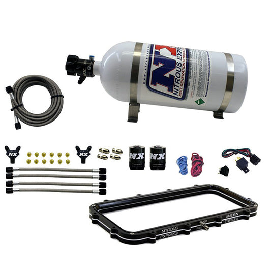 Nitrous Express Holley High Ram Plenum Plate System W/ 5lb Bottle NX-20940-05