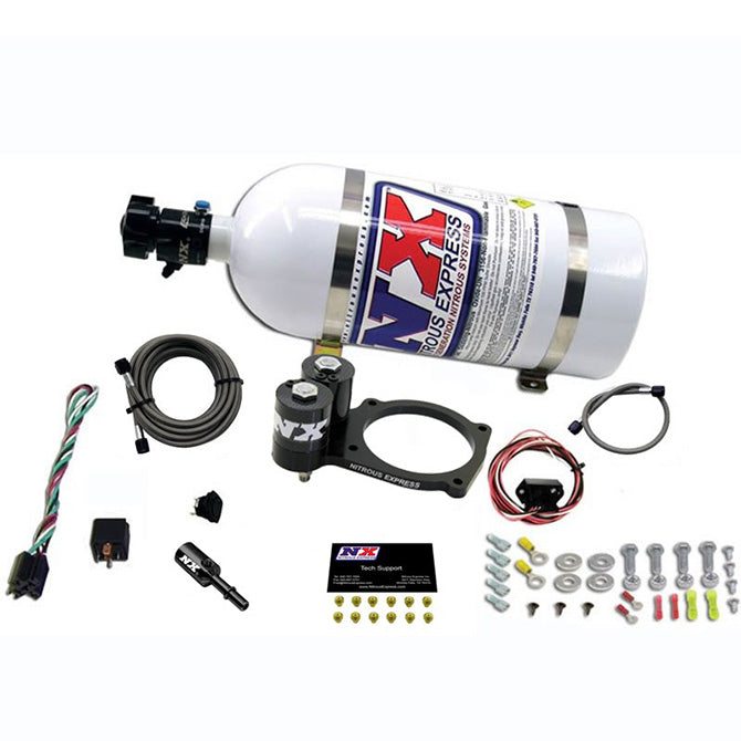 Nitrous Express Dodge Hellcat Nitrous Plate System W/ 10lb Bottle NX-20943-10