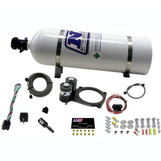Nitrous Express Dodge Hellcat Nitrous Plate System W/ 15lb Bottle NX-20943-15