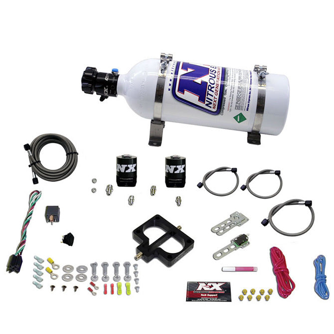 Nitrous Express DODGE TBI PLATE SYSTEM (MAGNUM ENGINE) W/ 5LB BOTTLE NX-20945-05
