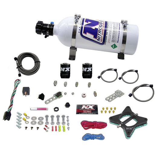 Nitrous Express 4.6L 2 VALVE PLATE SYSTEM WITH 5LB BOTTLE NX-20946-05