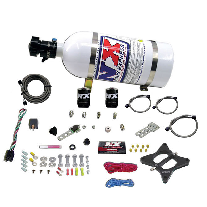 Nitrous Express 4.6L 2 VALVE PLATE SYSTEM WITH 10LB BOTTLE NX-20946-10