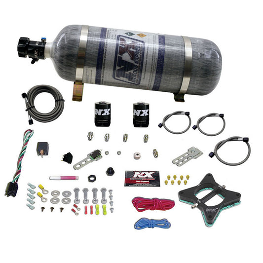 Nitrous Express 4.6L 2 VALVE PLATE SYSTEM WITH COMPOSITE BOTTLE NX-20946-12