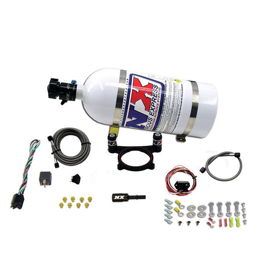 Nitrous Express 5.0L 4 VALVE COYOTE PLATE SYSTEM (50-200HP) WITH 10LB BOTTLE NX-20948-10