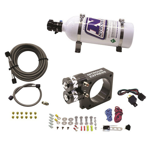 Nitrous Express 5.0L Ford Pushrod Style Engine Nitrous Plate System 5lb Bottle NX-20955-05